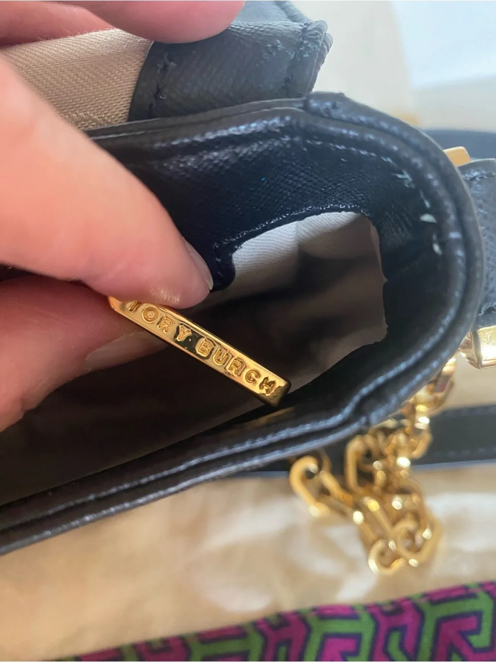 Tory Burch sleek black